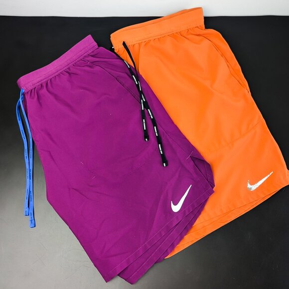 (2 Pack) Nike Mens Flex Stride Shorts 7" Mens Medium - Picture 1 of 4